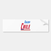 Cool Designs For Chile Bumper Sticker