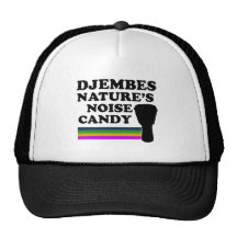 Cool djembe musical instrument designs mesh hats