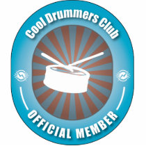 Cool Drummers Club Cut Out
