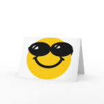 Cool dude smiley cards