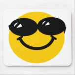 Cool dude smiley mousepads