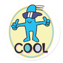 Cool Dude Stickers