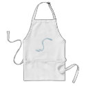Cool Electric Eel Fish Icon Logo aprons