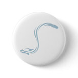 Cool Electric Eel Fish Icon Logo Pin