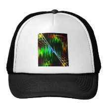 Cool electric green hats