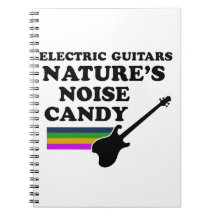Cool electric guitar  musical instrument designs note book