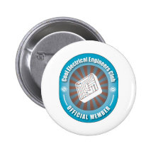 Cool Electrical Engineers Club Pinback Button