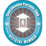 Cool Elevator Persons Club photo sculptures