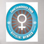 Cool Feminists Club posters
