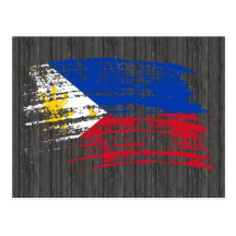 Cool Filipino flag design Postcard