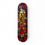 cool flame colours skateboards