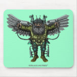 Cool flying guy funny mousepad design