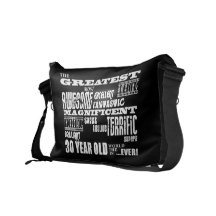Cool Fun 30th Birthday Party Greatest 30 Year Old Commuter Bags