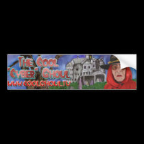 Cool Ghoul Bumper Sticker bumper stickers