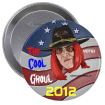 Cool Ghoul Campaign Button buttons