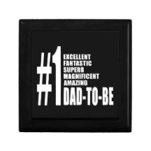 Cool Gifts for Future Dads : Number One Dad to Be Gift Boxes