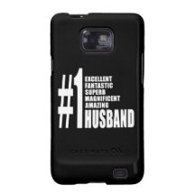 Cool Gifts for Husbands : Number One Husband Galaxy SII Cover