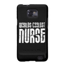 Cool Gifts for Nurses : Worlds Coolest Nurse Samsung Galaxy SII Covers