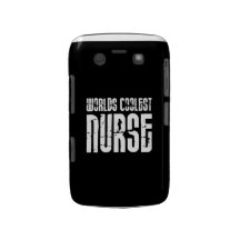 Cool Gifts for Nurses : Worlds Coolest Nurse Blackberry Bold Cover