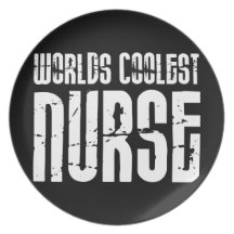 Cool Gifts for Nurses : Worlds Coolest Nurse Plate