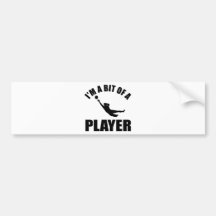Cool Goalkeeper design Bumper Sticker