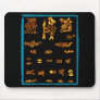 Cool Gold Mayan Design Mouse Mat