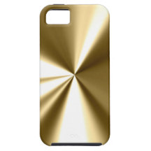 Cool Gold Metal Look iPhone 5 Case
