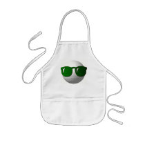 Cool Golf Ball Design Apron