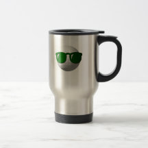 Cool Golf Ball Design Travel Mug