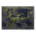 Cool Graffiti Face cards