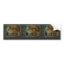 Cool Graffiti Face with mask Bumper Sticker