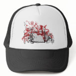 Cool Graffiti Fence.ai hats