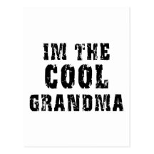 Cool Grandma T-Shirt Postcard