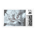 Cool Gray Peony Wedding Postage postage
