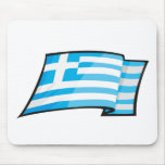 Cool Greece Flag Mousepad