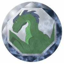 Cool Green And Blue Dragon Gem