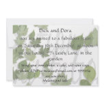 Cool Green Invitation