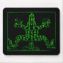 Cool Green Mayan Animal Mouse Mats