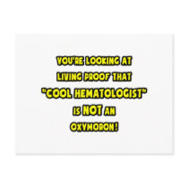 Cool Haematologist Is NOT an Oxymoron