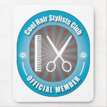 Cool Hair Stylists Club Mouse Pad