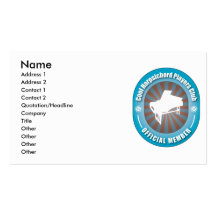 Cool Harpsichord Players Club Business Card
