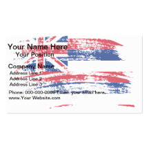 Cool Hawaiian flag design Business Card Templates