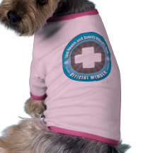 Cool Health and Safety Officers Club Doggie Shirt