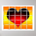 Cool Heart Made With Photos posters