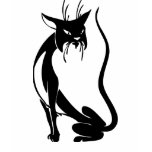 COOL HIP BLACK CAT T SHIRT