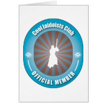 Cool Iaidoists Club Greeting Card
