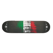 Cool Italian flag design Skateboards