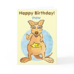 Cool kangaroo - card
