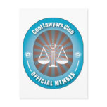 Cool Lawyers Club postcards