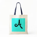 cool letter "A" bags